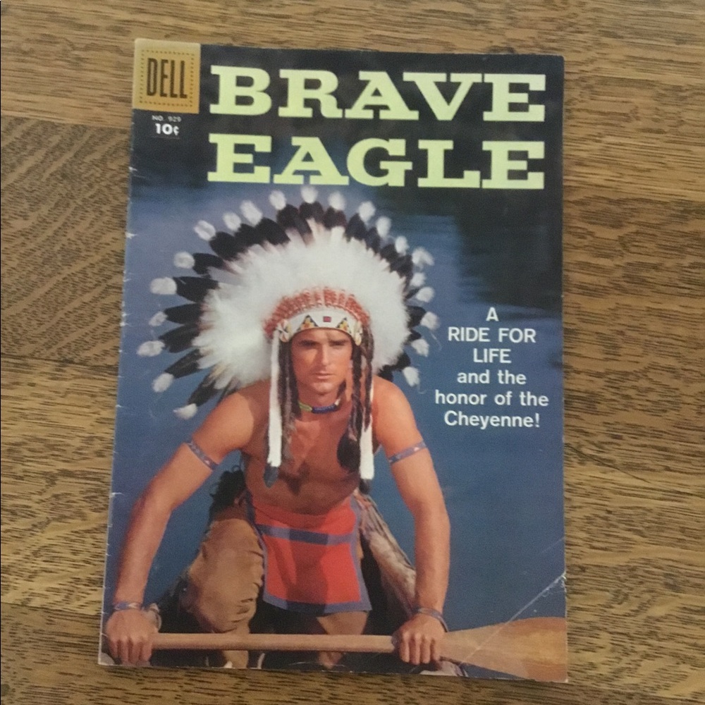 Vintage Brave Eagle Comic Book